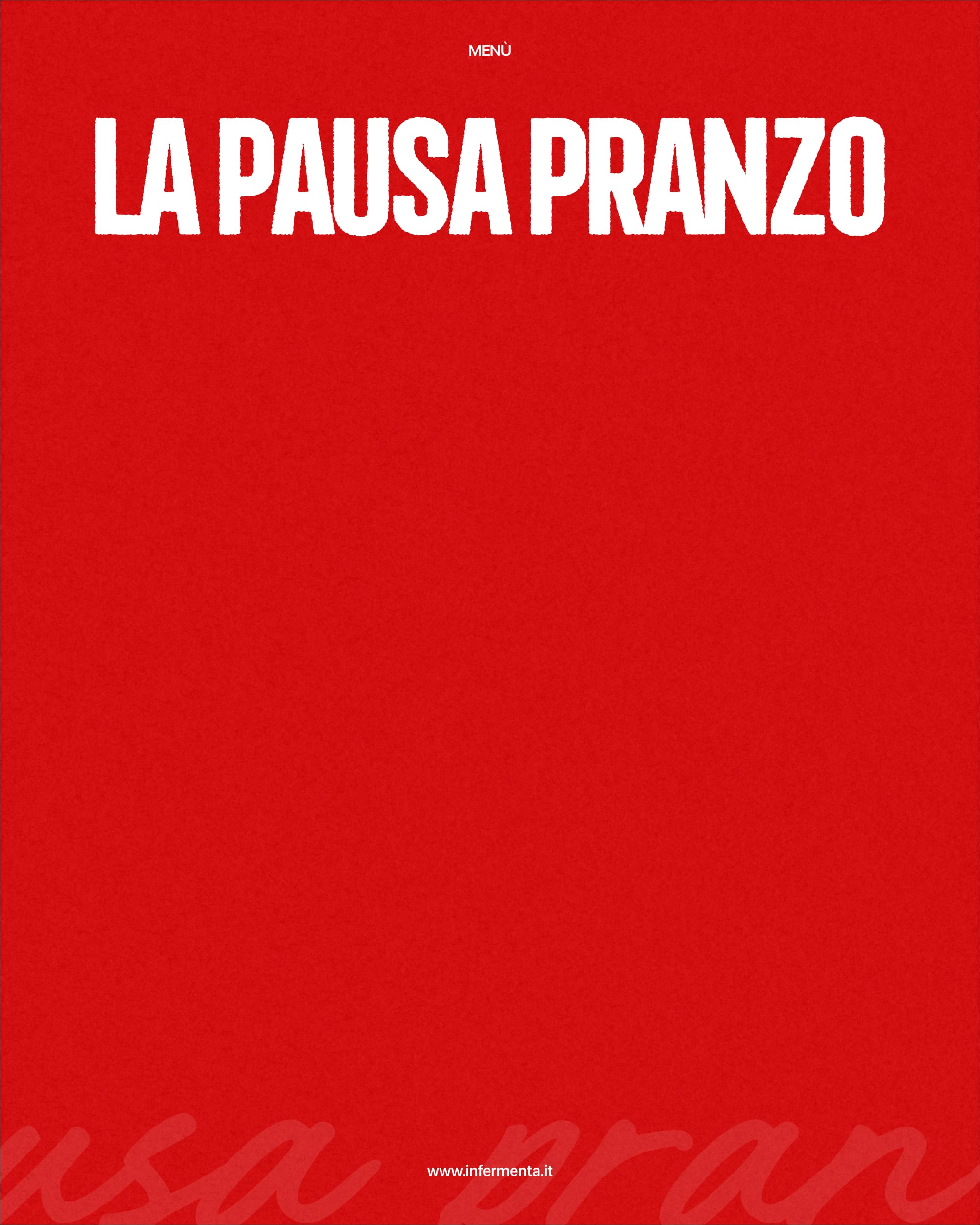 Menu pagina 1