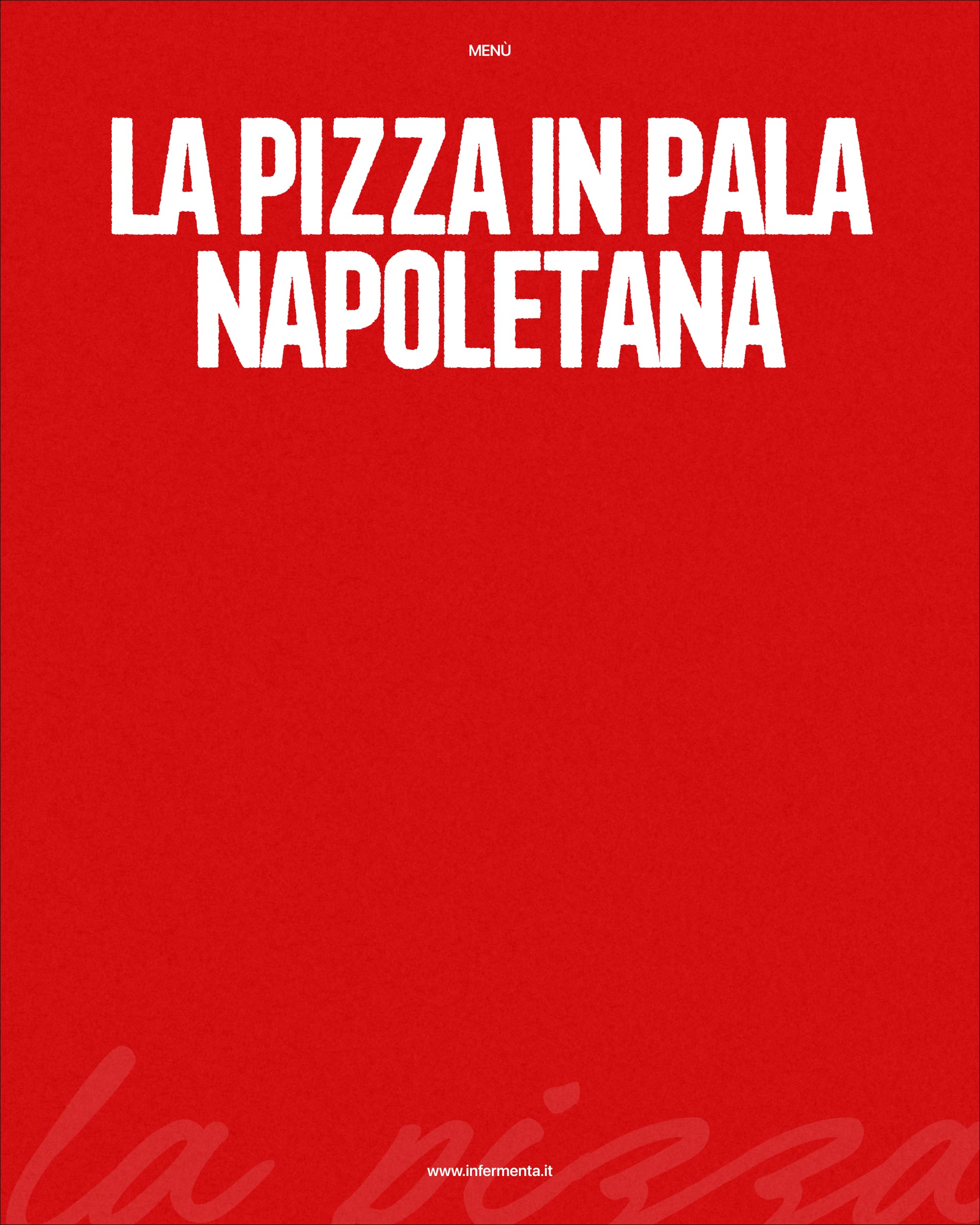 Menu pagina 18
