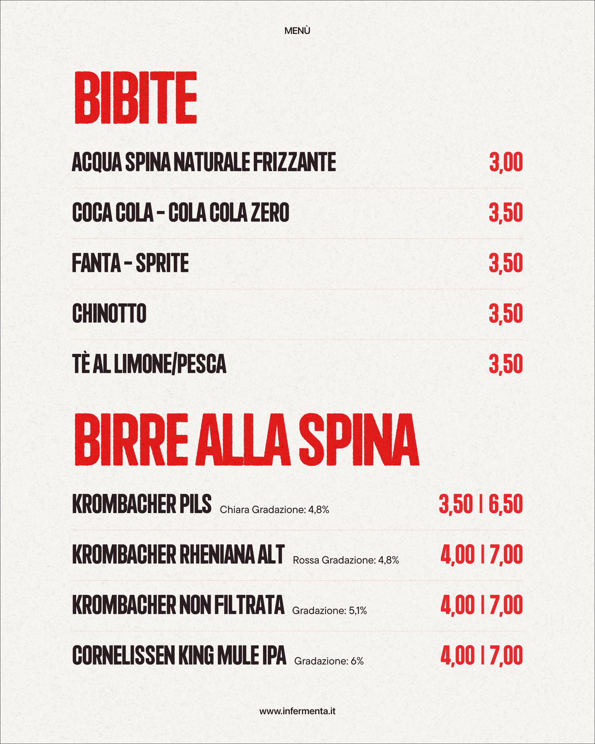 Menu pagina 27