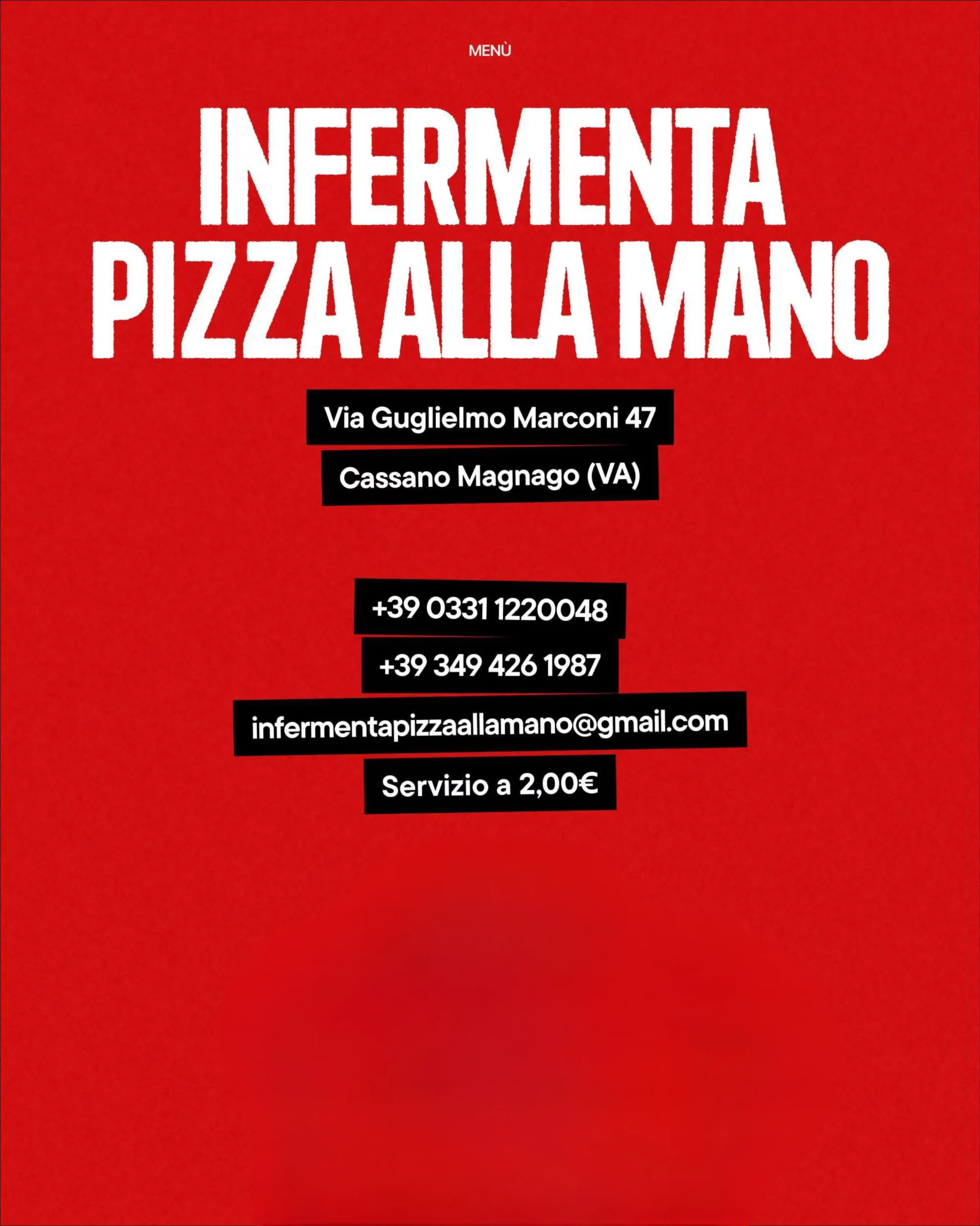 Menu pagina 34