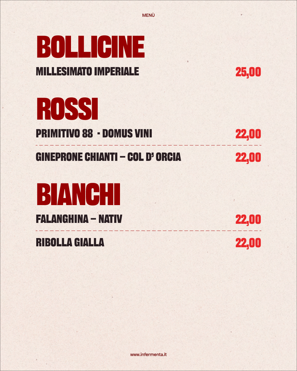Vini e Bollicine dettaglio