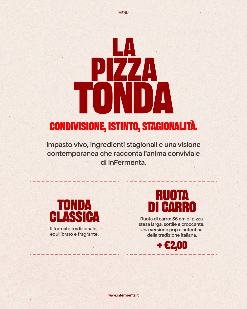 La Pizza Tonda dettaglio